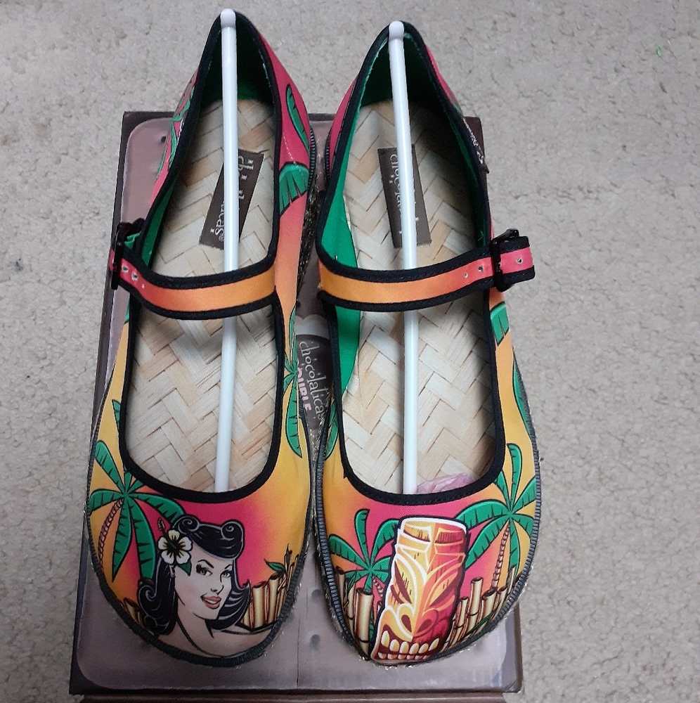 New Hot Chocolate Tiki Shoes